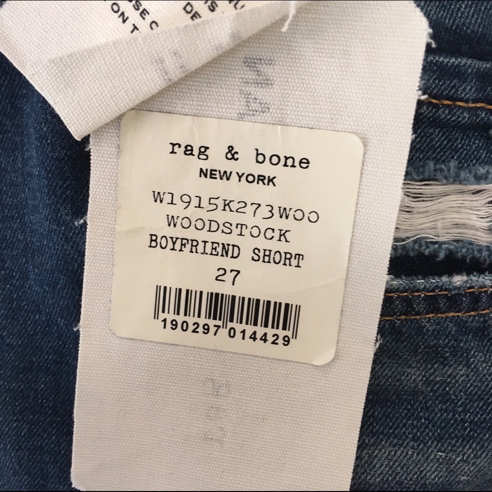 Rag And Bone Boyfriend Short Size 27 Nwt - image 4